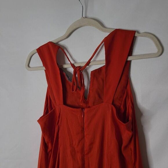 Muse High Low Tribal Embroidered Beaded Dress Size 2 - Picture 5 of 7